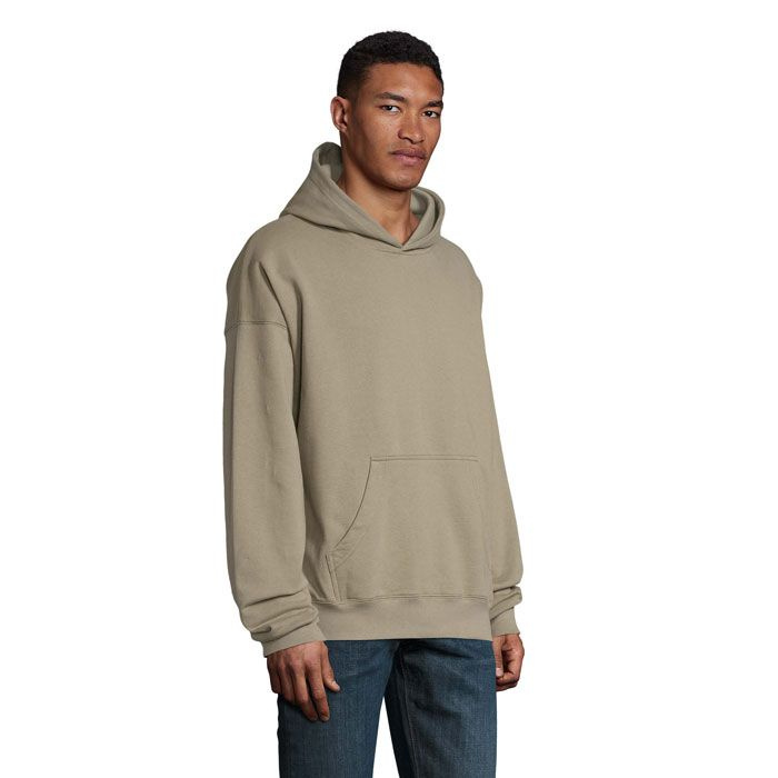 CONNOR UNISEX KAPUUUDIGA DRESSIPÜKS, Khaki, XS, tootepilt (1)