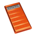 Päikesepatareiga kalkulaator REEVES-MACHINE, oranž