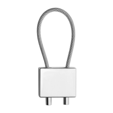 Võtmehoidja RE98-CABLE – läikiv hõbedane (2)