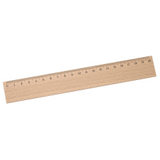 Puidust joonlaud 20 cm