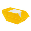 Märkmepaberikarp „container“, kollane