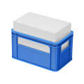 Märkmepaberikarp „beverage crate“, sinine
