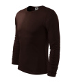MALFINI Fit-T LS – meeste T-särk, kohvipruun
