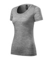 MALFINI Premium Merino Rise – naiste T-särk, tumehall melanž