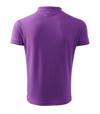 MALFINI Pique Polo – meeste polosärk, lilla, S, tootepilt (4)