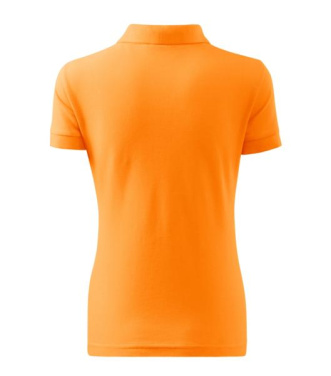MALFINI Cotton Heavy – naiste polosärk, mandariinioranž, XS, tootepilt (3)