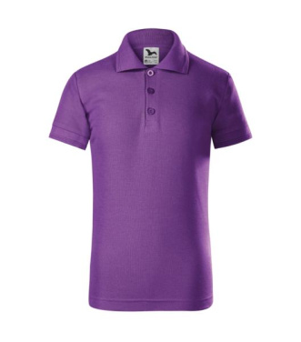 MALFINI Pique Polo – laste polosärk, lilla, 158 cm/12 years, tootepilt (2)
