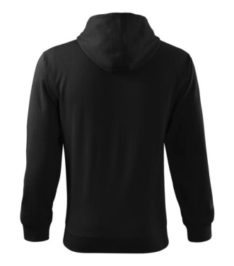 MALFINI Trendy Zipper – meeste dressipluus, must, S, tootepilt (3)