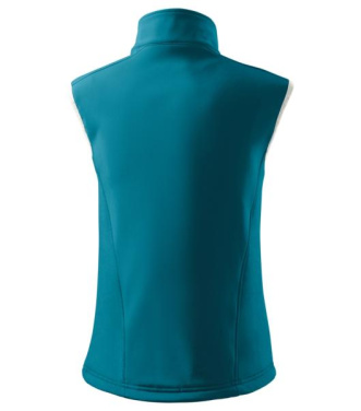 MALFINI Vision – naiste softshell-vest, türkiissinine, XS, tootepilt (3)
