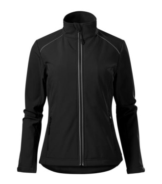 MALFINI Valley – naiste softshell-jope, must, XS, tootepilt (2)