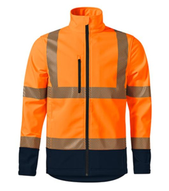 RIMECK HV Drop – softshell-jope, fluorestseeruv oranž, M, tootepilt (2)