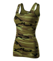 MALFINI Camo Triumph – naiste top, kamuflaažroheline