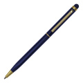 Touch Tip Gold alumiiniumist pastapliiats, tumesinine
