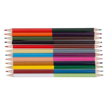 Kahevärviline värvipliiatsikomplekt, grafiithall, tootepilt (3)