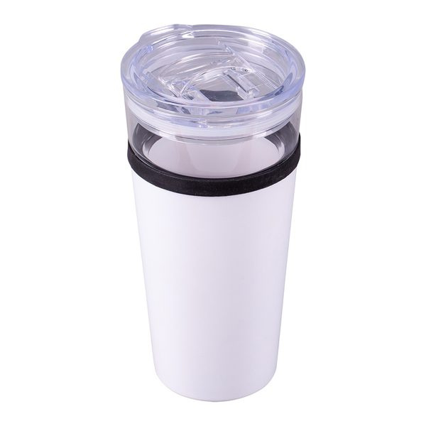400 ml Alpena klaasist kruus, valge, tootepilt (1)