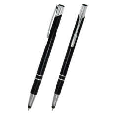 COSMO SLIM TOUCH metallist pastapliiats puuteotsikuga