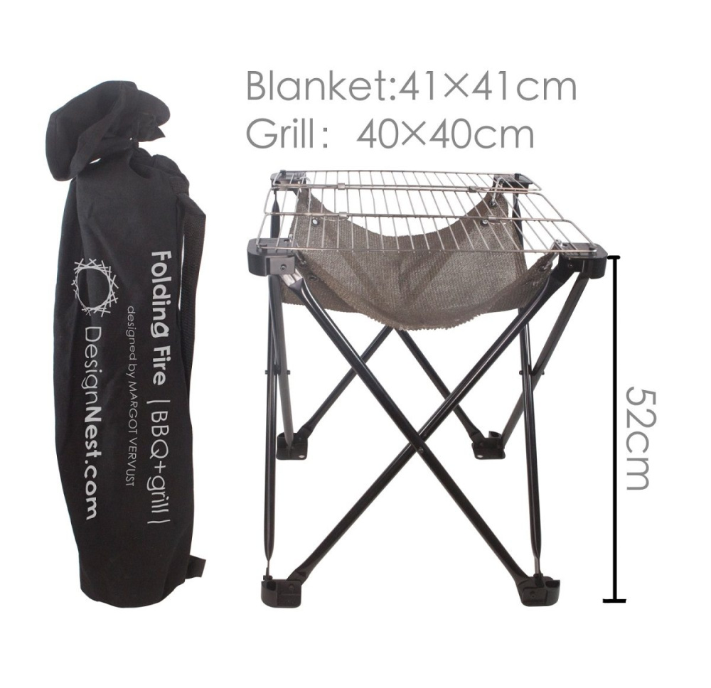 Folding Fire BBQ Large – kokkupandav grill, tootepilt (1)