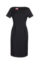 Brook Taverner naiste Bordeaux kleit, must