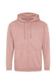 Just Hoods lukuga kapuutsiga pusa, puudriroosa