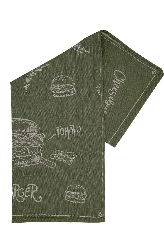 Lasa Home BURGER KÖÖGIRÄTIK, roheline, tootepilt