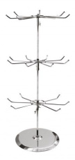 Kroomitud traadist vitriinalus