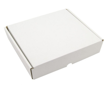 Valge raamatukarp 25,5 × 21,5 × 5 cm, tootepilt (2)