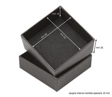 Scatola nera fondo coperchio 9 × 9 × 3 cm, tootepilt (2)