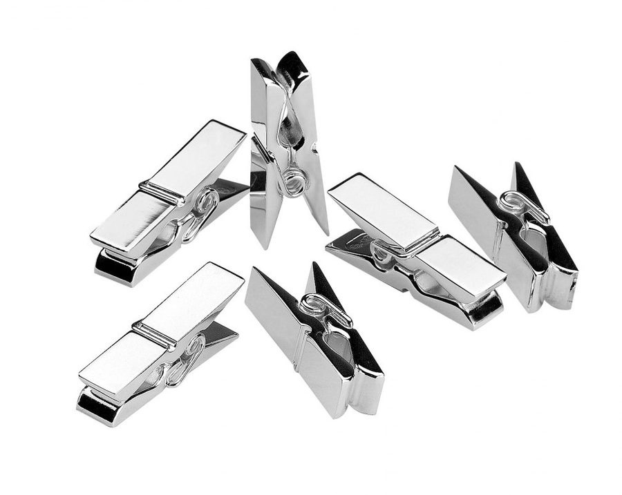 Kirjaklambrite komplekt "mini" 6 tk - 8 × 32 mm, tootepilt (1)