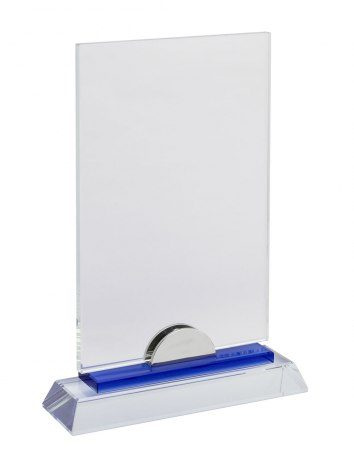 Vetro rettangolare 200 × 130 × 8 alus sinine, tootepilt (1)