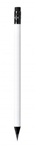 Pliiats valge must puit 10 × 190mm, tootepilt