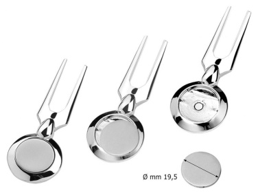 Pitch-hark "golf" - läikiv metall - d=20 mm, tootepilt (2)