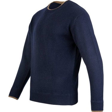 Ashcombe 100% lambavillast kootud kampsun, tumesinine – Jack Pyke (4)