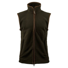 Countryman fliisist varrukateta vest tume oliivroheline