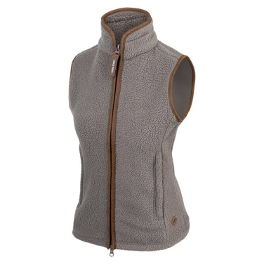 Naiste Sherpa fliisist varrukateta vest shiitakepruun - Jack Pyke (2)