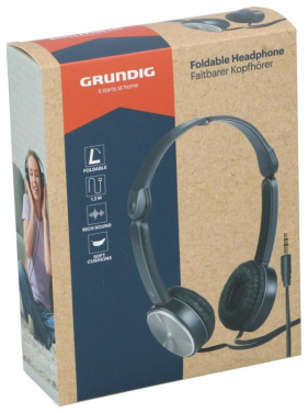 GRUNDIG kokkupandavad kõrvaklapid AUX-ga 147x13x5cm – GRUNDIG (4)
