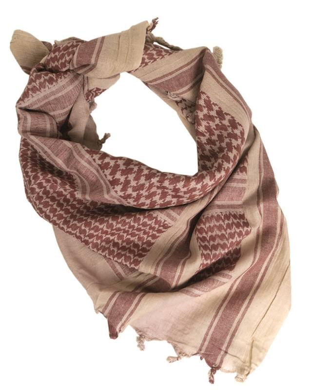 Sall 'shemagh' 110 × 110CM, Coyote / pruun – Mil-Tec