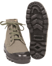 Franz.com.shoes lõuendist 5-augulised oliivrohelised kingad