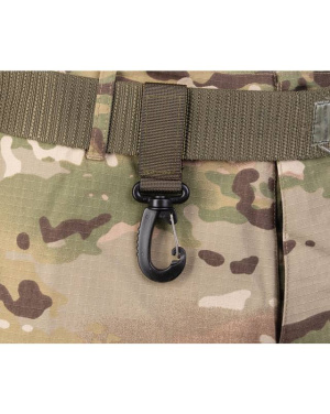 Taktikaline vööaas 70 mm karabiiniga, oliivroheline – Mil-Tec (2)