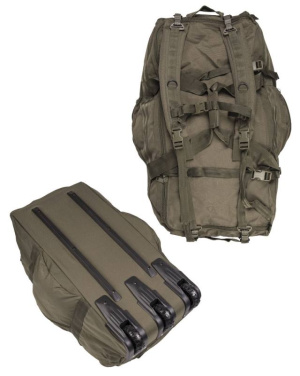 Combat kandekott ratastega, oliivroheline – Mil-Tec (2)
