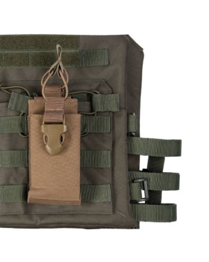 Raadiotasku Molle, Dark Coyote – Mil-Tec (2)
