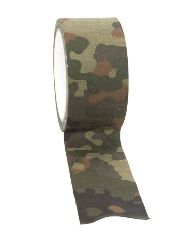 Kleeplint 50mm (10m) Flecktarn – Mil-Tec