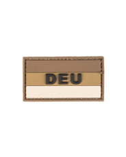BW Patch 3D 'deu' PVC takjakinnitusega kõrb väike