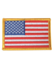 USA kodakondsusmärk tekstiilist, mitmevärviline