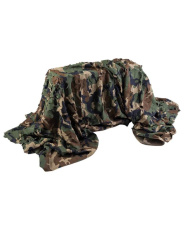 Võrk laserlõigatud nailonist 1,5 × 3,0 Woodland