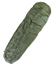 Commando magamiskott seljakottidega, oliivroheline