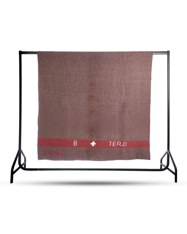 Šveitsi villane tekk 200 × 140 cm pruun 100/WOOL – Mil-Tec (1)