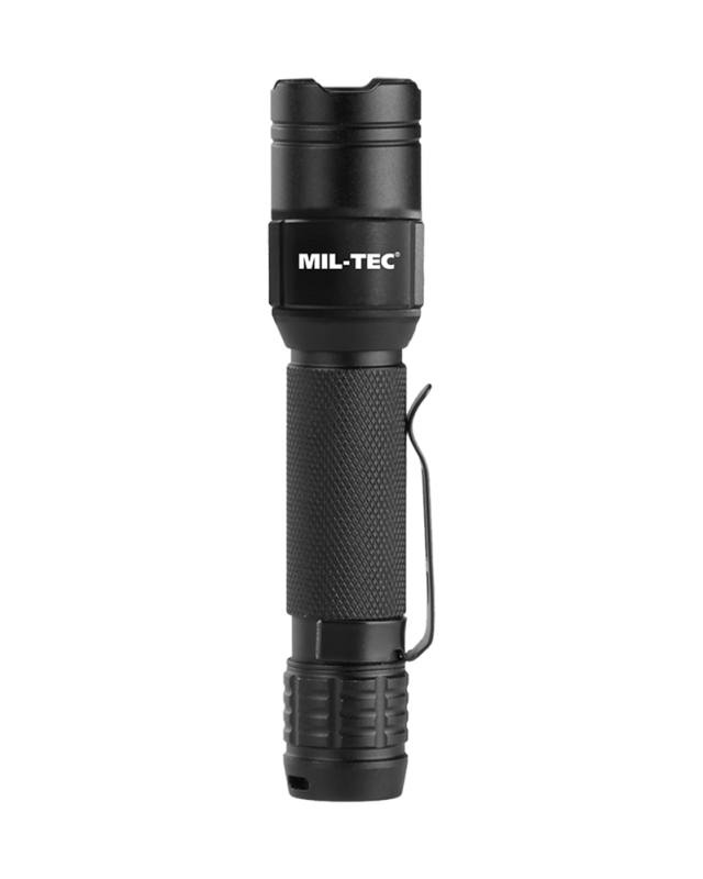 Taktikaline mini laetav taskulamp – Mil-Tec (1)