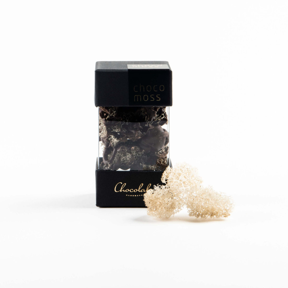 Põdrasamblik šokolaadis, tootepilt