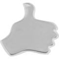 RFX™ S-12 PVC-helkurkleebis – pöial, valge