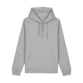 Stanley/Stella Drummer 2.0 unisex kapuutsiga pusa, 280 g/m², hall melanž